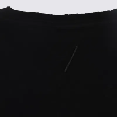 Thom Krom Black Cotton T-shirt In Black