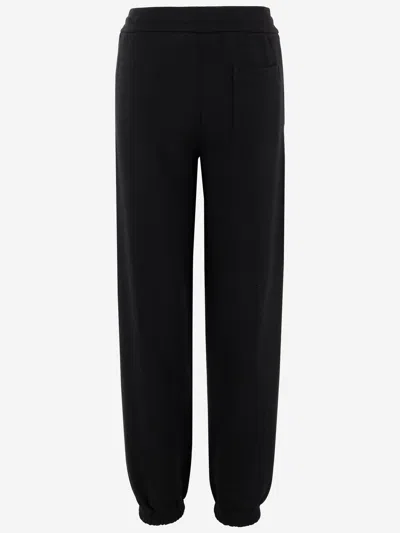 Jil Sander Logo-embroidered Track Pants In Black