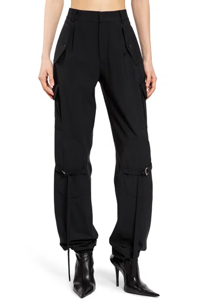 Nensi Dojaka Cargo Tailored Trousers In Black