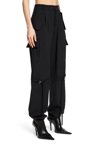 Nensi Dojaka Cargo Tailored Trousers In Black