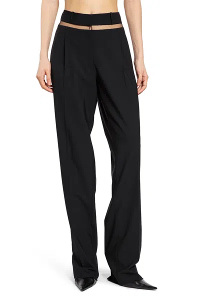 Nensi Dojaka Anuk Tailored Trousers In Black