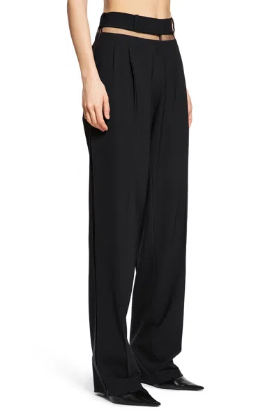 Nensi Dojaka Anuk Tailored Trousers In Black