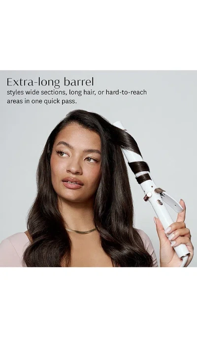 T3 Singlepass Curl 1.5-inch Ceramic Extra Long Barrel Curling Iron