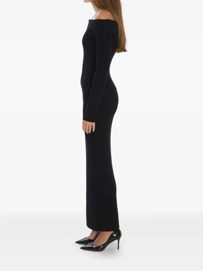 Max Mara Arnes 1234 Sheath Dress In Wool And Cachemire In Black
