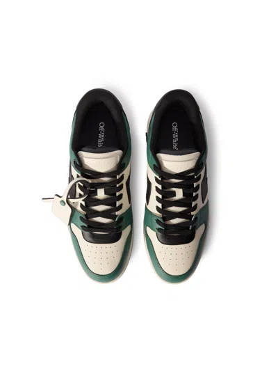 Off-white Out Of Office Sneakers In Green
