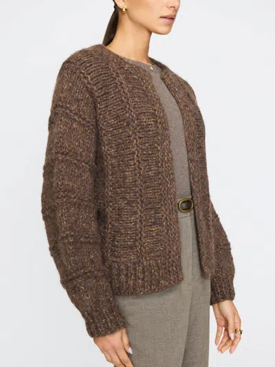 Brochu Walker The Illia Handknit Cardigan In Multi