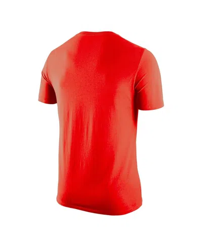 Nike Men's Orange Syracuse Orange Script T-shirt In Red