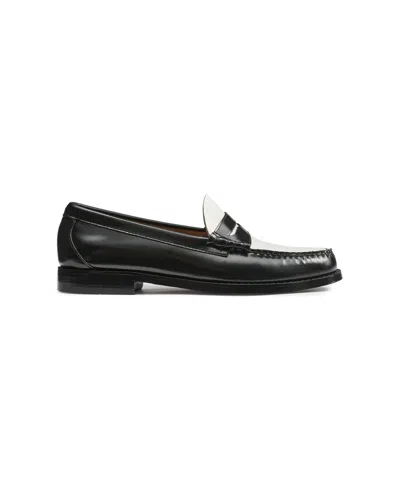 Gh Bass Round Toe Loafers With Two-tone Penny Strap In Multi
