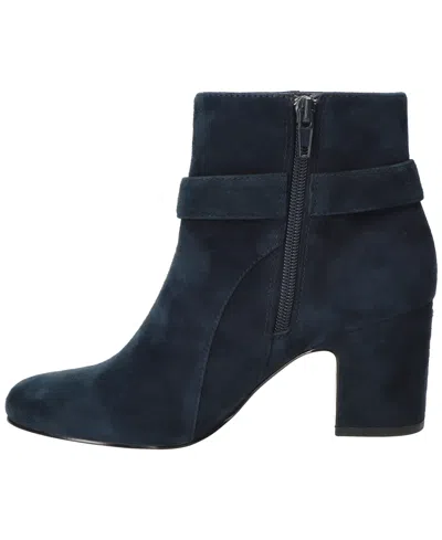 Bella Vita Women's Gamela Dress Block Heel Ankle Booties In Blue