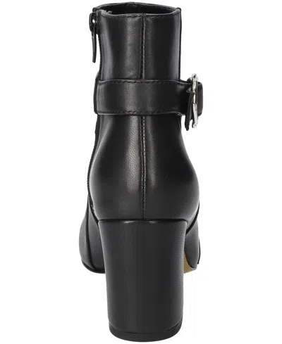 Bella Vita Women's Gamela Dress Block Heel Ankle Booties In Black