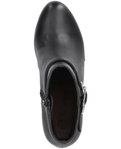 Bella Vita Women's Gamela Dress Block Heel Ankle Booties In Black