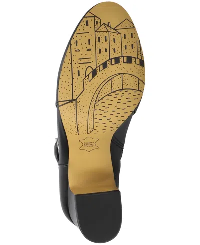 Bella Vita Women's Gamela Dress Block Heel Ankle Booties In Black