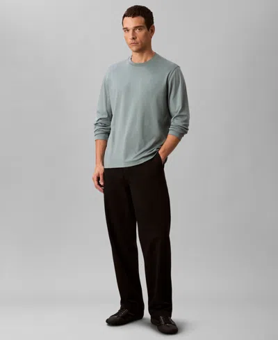 Calvin Klein Men's Crewneck Long Sleeve T-shirt In Multi