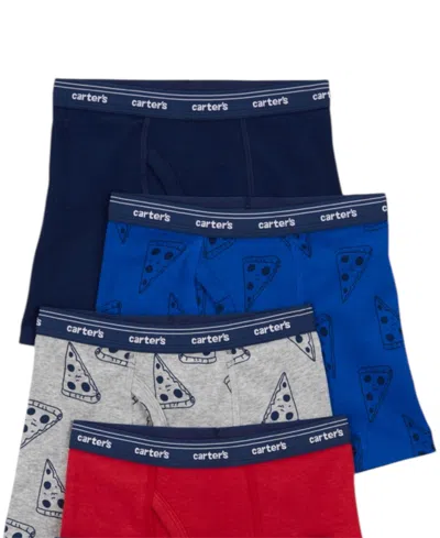 Carter's Little And Big Boys 5-pack Printed Boxer Briefs In Multi