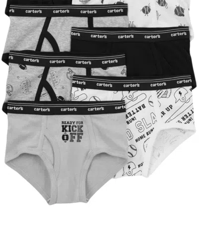 Carter's Little And Big Boys 7-pack Sports Briefs In Multi