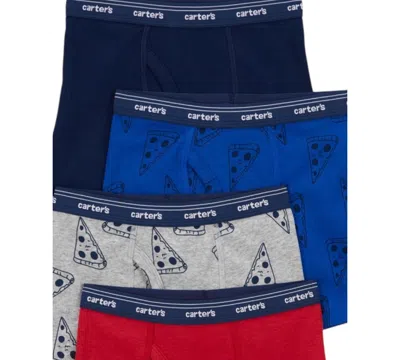 Carter's Little And Big Boys 5-pack Printed Boxer Briefs In Multi