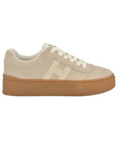 Tommy Hilfiger Celmi Platform Sneaker In Brown