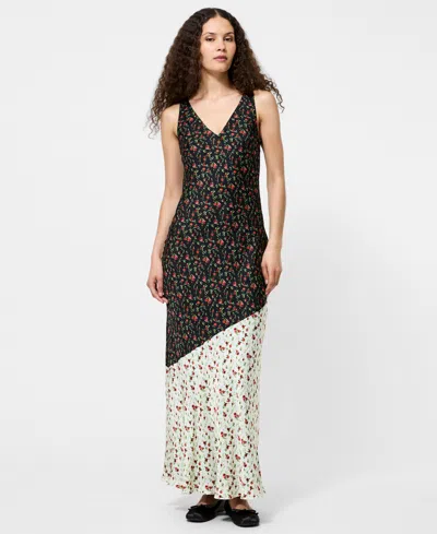 French Connection Julia Maxi Dress In Green