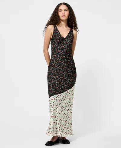 French Connection Julia Maxi Dress In Green