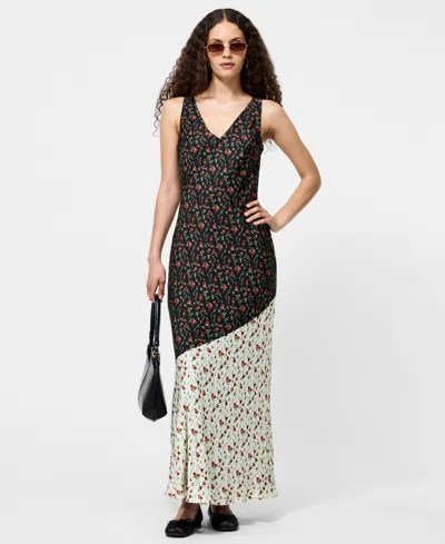 French Connection Julia Maxi Dress In Green
