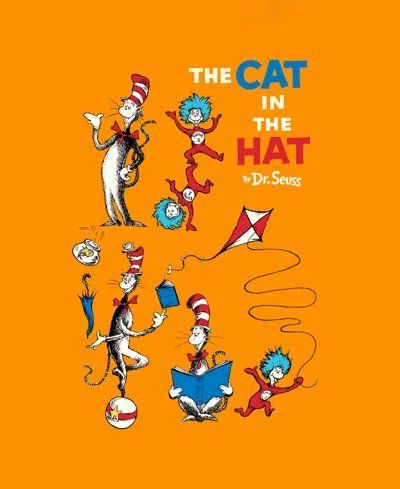 Dr. Seuss Boys Toddler 2t-5t The Cat In The Hat Short Sleeve T-shirt In Gold