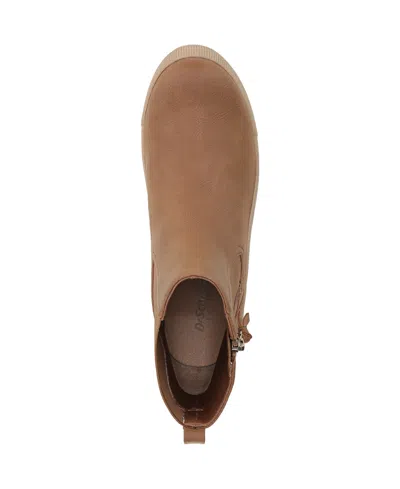 Dr. Scholl's Women's Time Off Up Zip Platform Short Boots In Multi