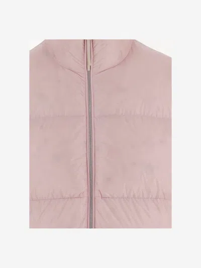 Jil Sander Nylon Down Jacket In Multi