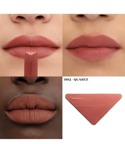 Prada Beauty Monochrome Hyper Matte Refillable Lipstick B03 Mahogany 0.13 oz