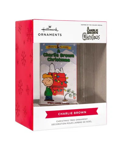 Hallmark Peanuts A Charlie Brown Christmas Retro Video Cassette Case Christmas Tree Ornament In Multi