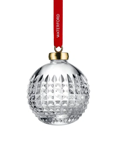 Waterford Elton John Crystal E Icon Bauble Ornament In Multi