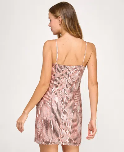 Seni & Cade Butterfly Sequin In Pink