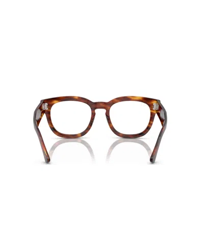 Ray Ban Unisex Mega Hawkeye Optics Eyeglasses, Rb0298v In Brown