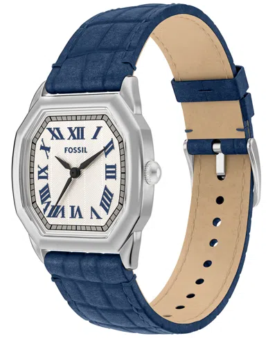 Fossil Harlow Watch, 27mm In Blue