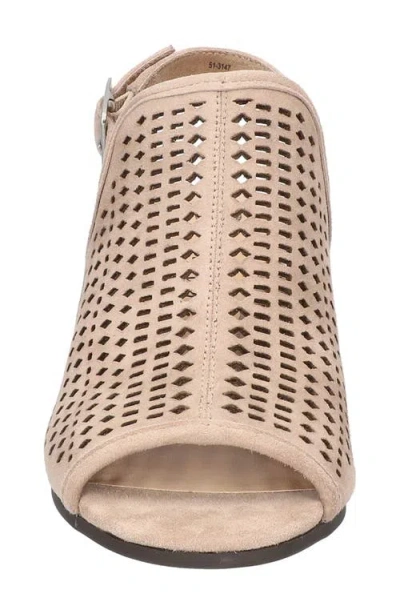 Bella Vita Women's Emmalyn Block Heel Sandals In Nude