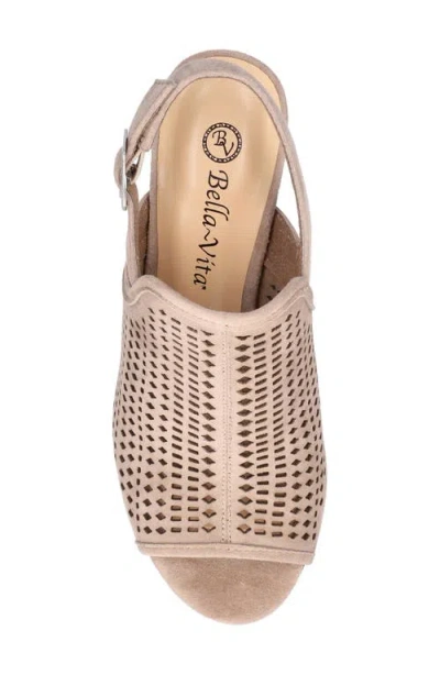 Bella Vita Women's Emmalyn Block Heel Sandals In Nude
