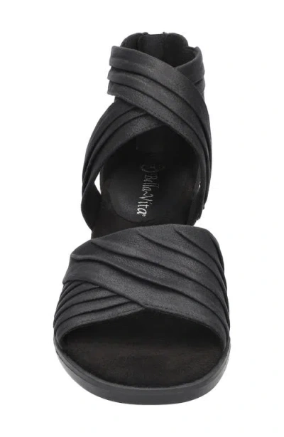 Bella Vita Women's Quinnell Block Heel Sandals In Black