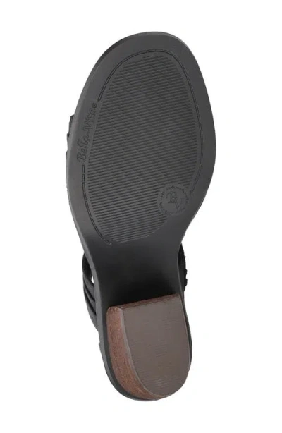 Bella Vita Women's Quinnell Block Heel Sandals In Black