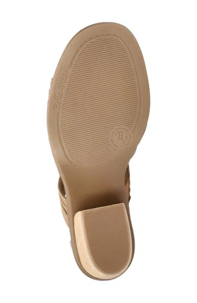 Bella Vita Women's Quinnell Block Heel Sandals In Neutral