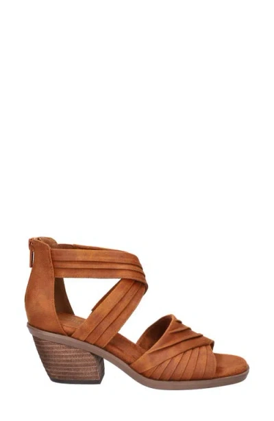 Bella Vita Women's Quinnell Block Heel Sandals In Brown