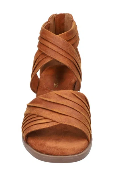 Bella Vita Women's Quinnell Block Heel Sandals In Brown