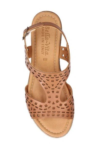 Bella Vita Women's Ann-italy Wedge Sandals In Brown