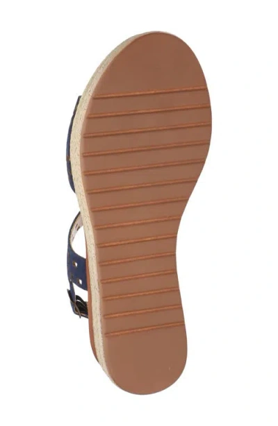 Bella Vita Women's Ann-italy Wedge Sandals In Blue