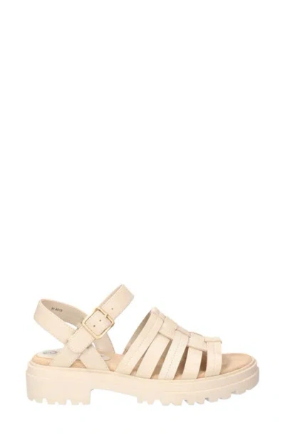 Bella Vita Women's Loni Lug Sole Fisherman Sandals In Neutral