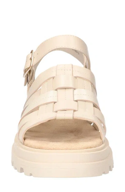 Bella Vita Women's Loni Lug Sole Fisherman Sandals In Neutral