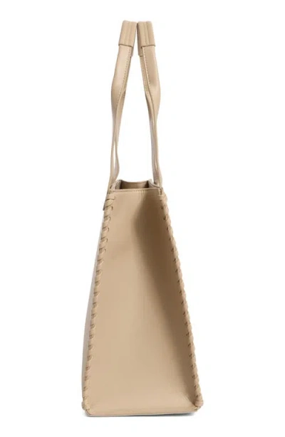 Bcbg Whipstitch Tote In Brown