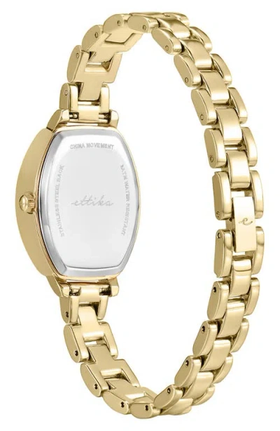 Ettika Classic Triple Link Watch In Gold