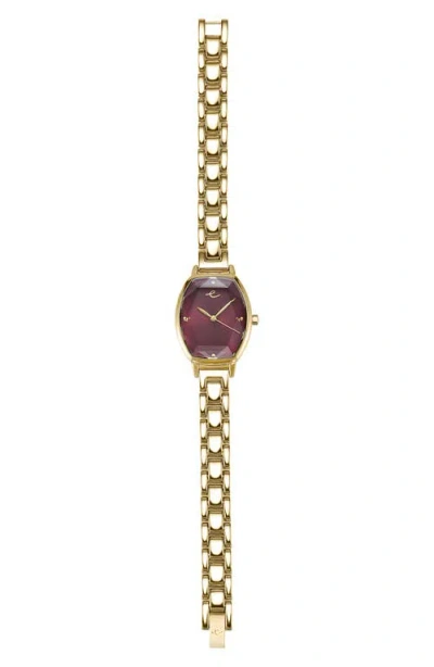 Ettika Classic Triple Link Watch In Gold