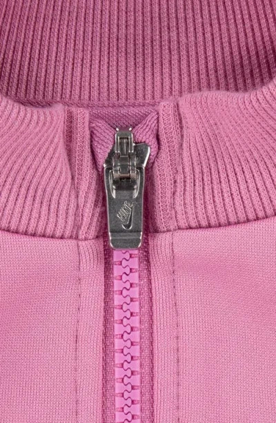 Nike Kids' Logo Tape Jacket & Joggers Set In Pink