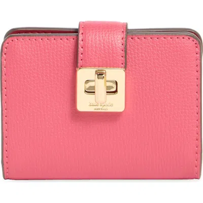 Kate Spade New York Phoebe Refined Leather Card Case In Pink