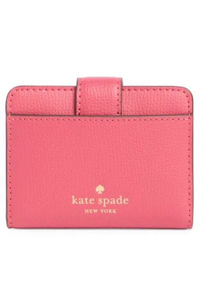 Kate Spade New York Phoebe Refined Leather Card Case In Pink